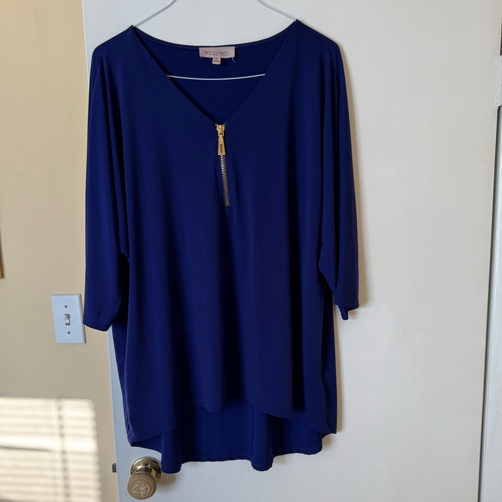 PHILOSOPHY blouse - size 2x - EUC - Anthropologie